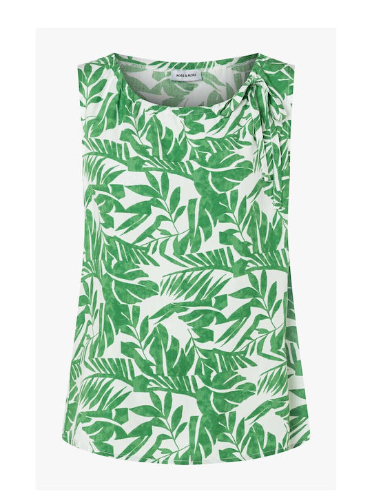 Women's Sleeveless Blouse Green