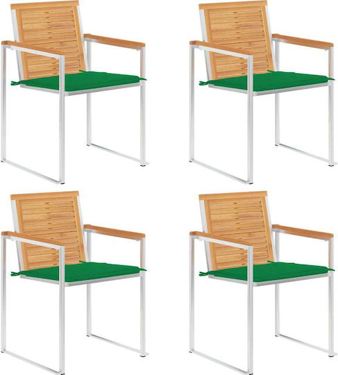 Καρέκλα 4τμχ 60x56x85εκ. Καρέκλα 4τμχ 60x56x85εκ.