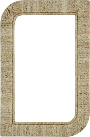 Polihome Gaze Ορθογώνιος Μπεζ 60x40cm Polihome Gaze Ορθογώνιος Μπεζ 60x40cm