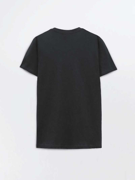 T-shirt Γκρι Σκούρο