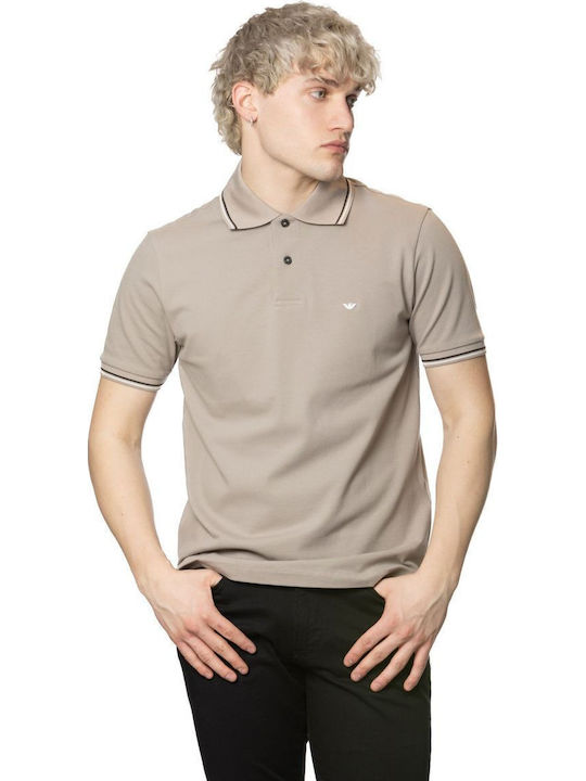 Polo T-shirt Beige EM004606AF23090 U8049