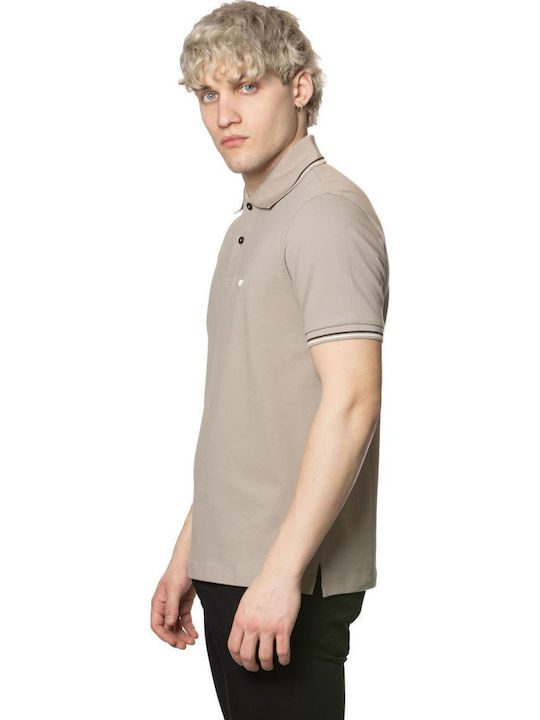 Polo T-shirt Beige EM004606AF23090 U8049