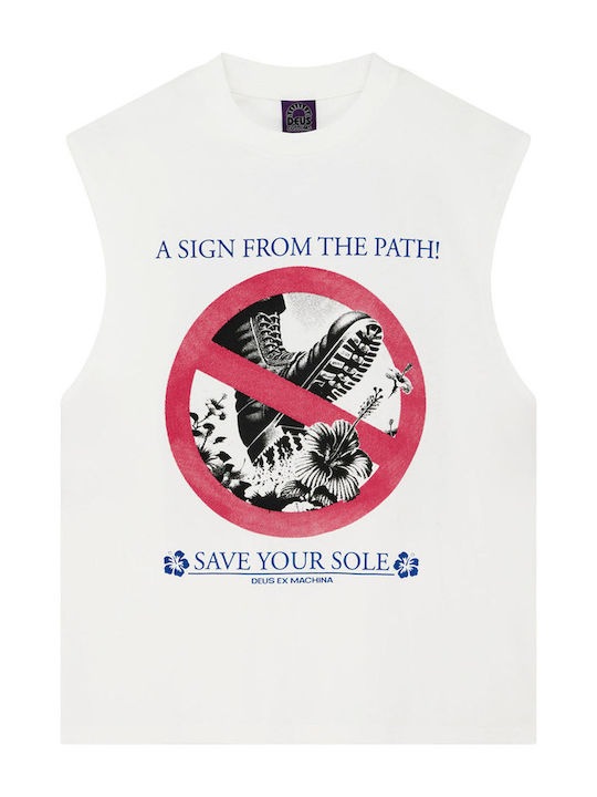Deus T-shirt Λευκό