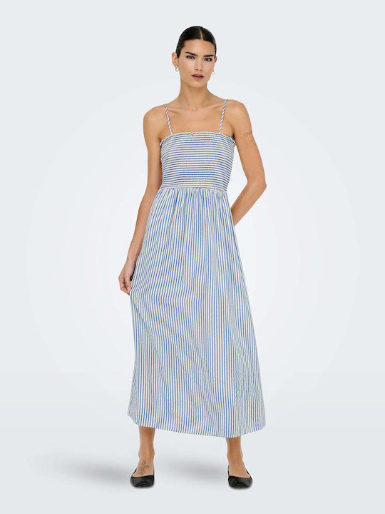 Summer Midi Dress Blue