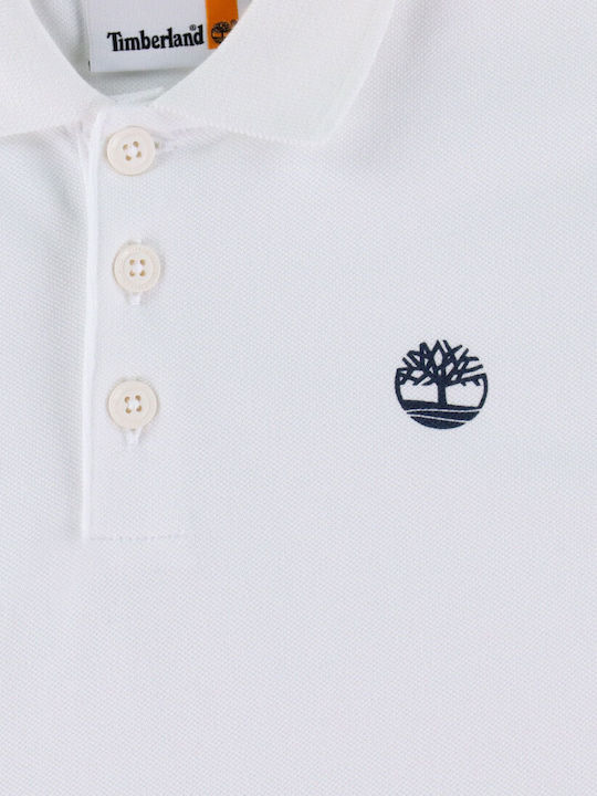 Kids Polo Short-Sleeved White