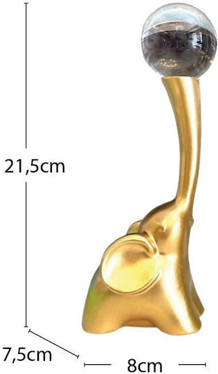 Figurine Decorative Elefanți Aurii Ep-3115
