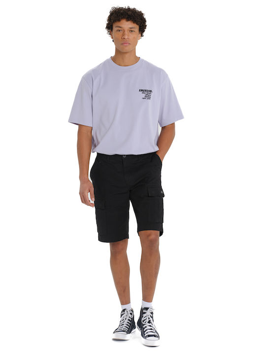 Men's Cargo Black Bermuda