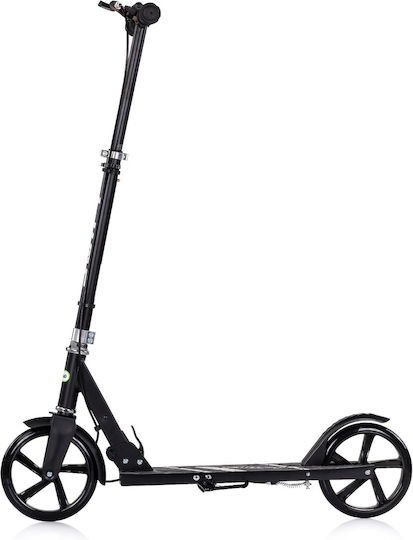 Kinderroller Klappbar Swift 2-Rad für 8+ Jahre Schwarz