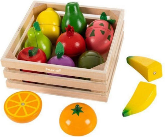 Smartic Jucărie Fructe și Legume din Lemn