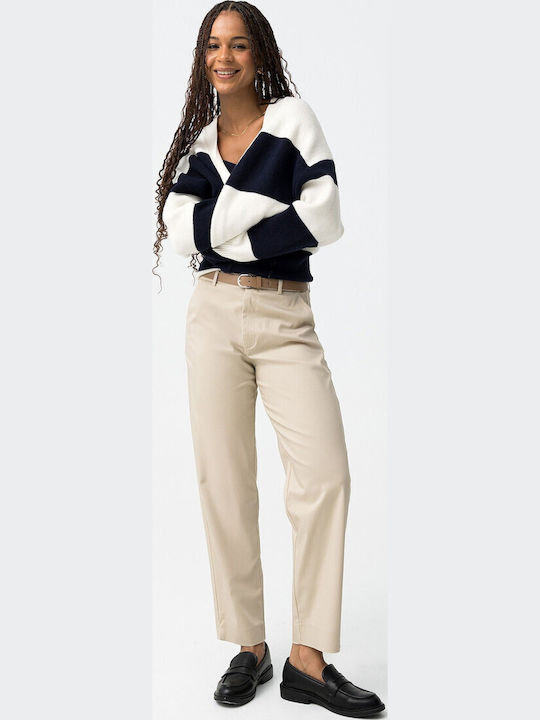 Women's Chino Trousers Ecru