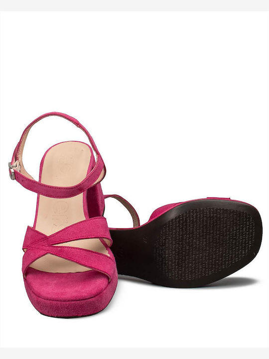 Fuchsia Sandals