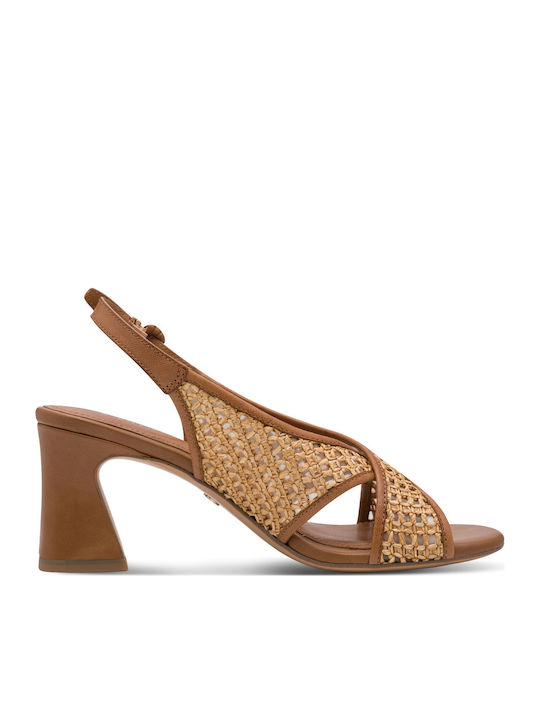 Sandals Cognac