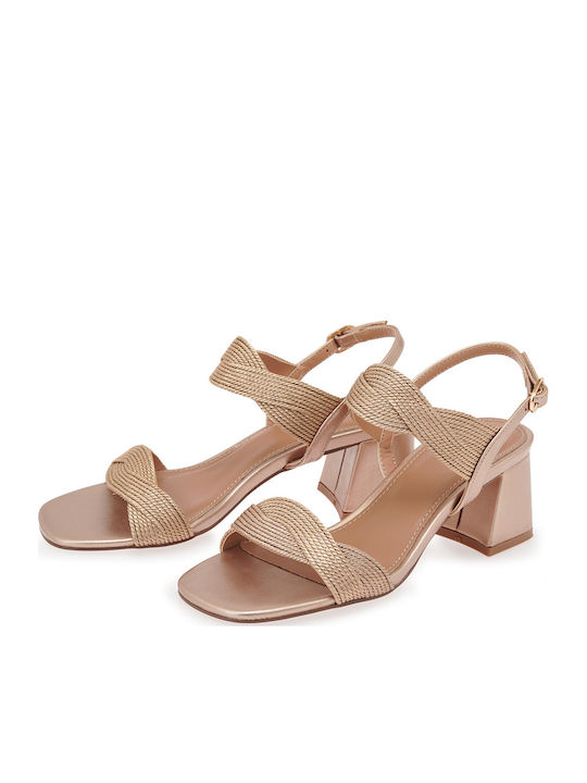 Rose Gold Women's Sandals
