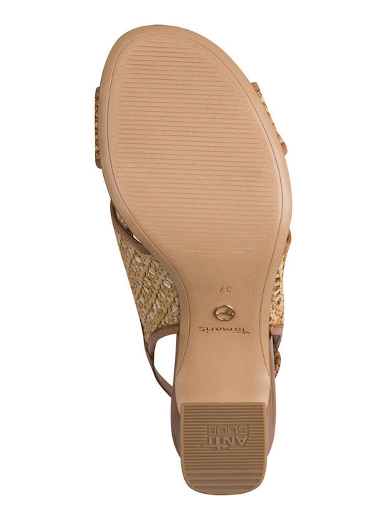 Sandals Cognac