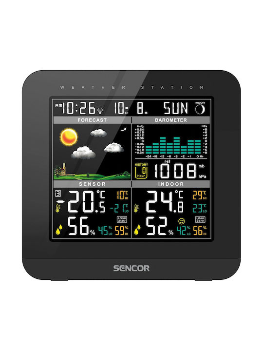 Sencor Επιτραπέζιο Ρολόι SWS 5800