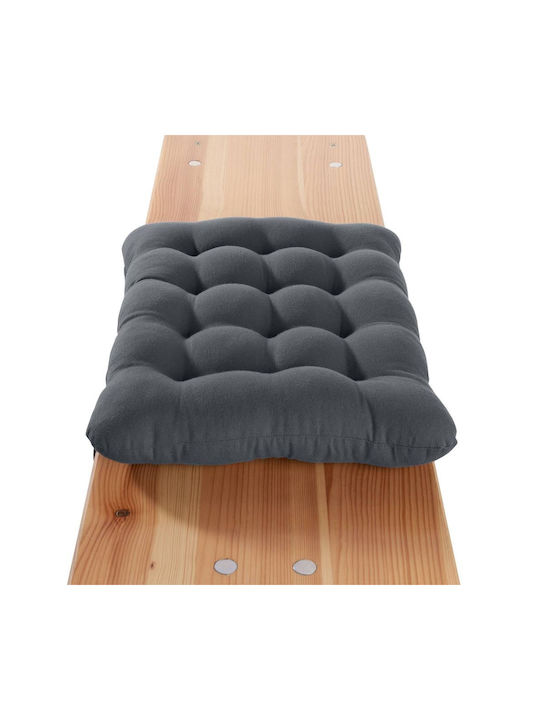 Butlers Garden Chair Cushion Solid Charcoal 36x25cm Various Colors
