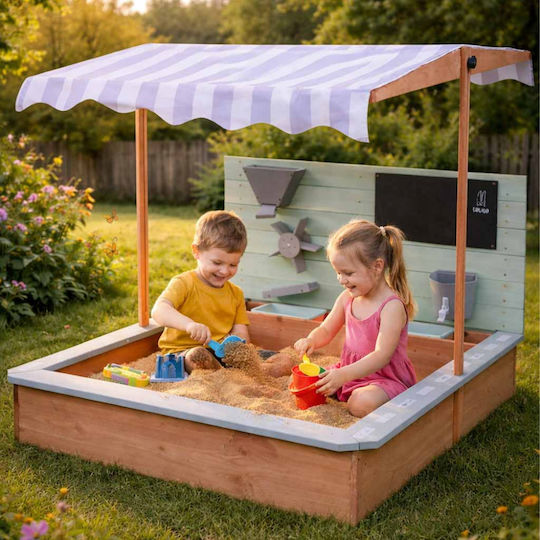 ikonka Sandbox Toy Brown for Ages 3+