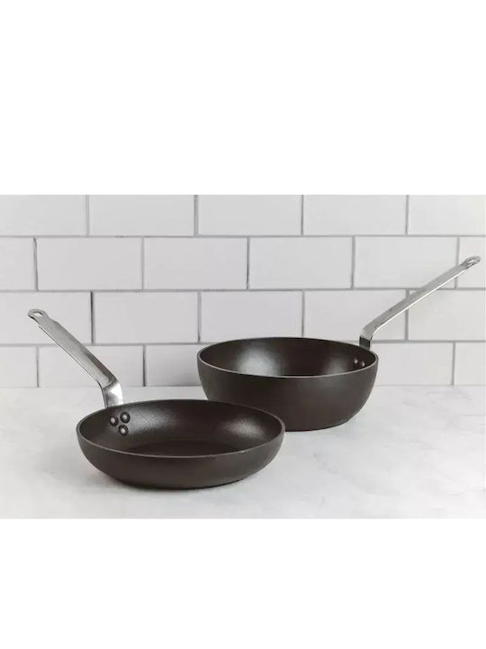 De Buyer Choc Intense Wok aus Aluminium 24cm