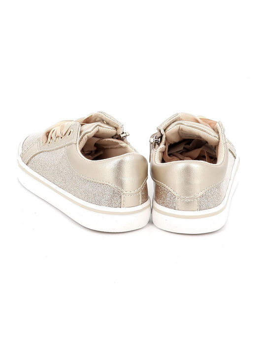 Casual Kids Sneakers Gold