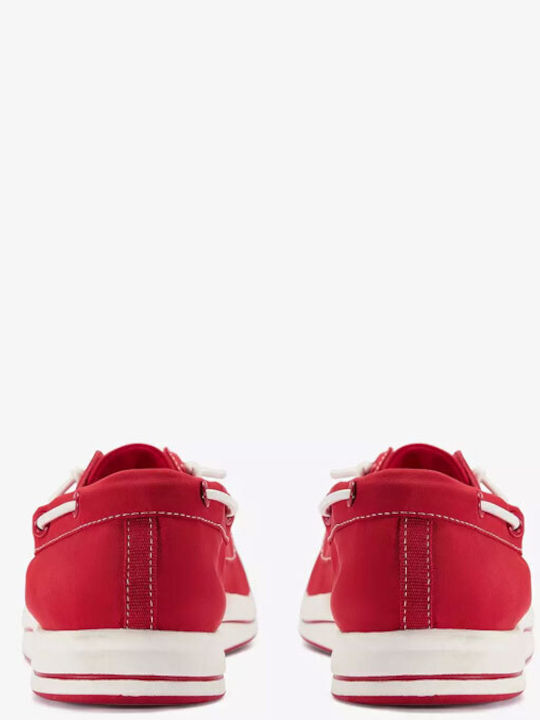 Brinkley Edge Damen Bootsschuhe in Roter Farbe