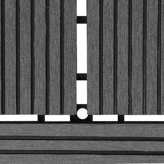 vidaXL Material for Garden Flooring from WPC 30x30cm 11 Pieces
