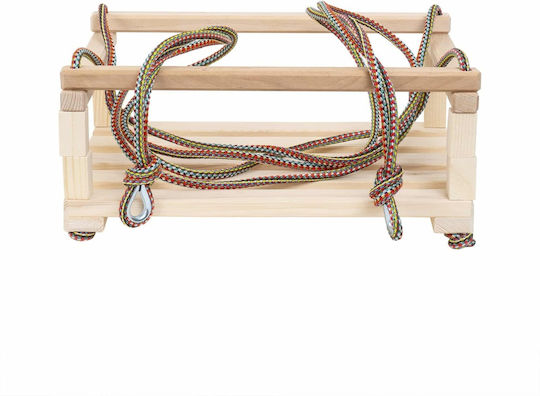 Hanging Wooden Swing 40x30cm