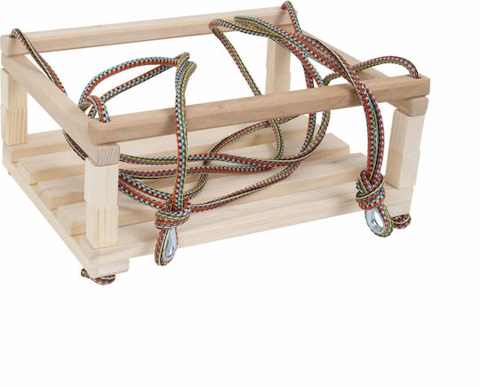 Hanging Wooden Swing 40x30cm