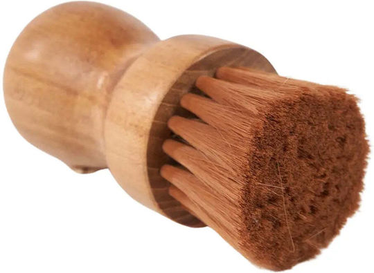Hadya Brush Teak Wood Natural Coconut Bristle Pgst0054