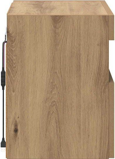 Wooden Brown Bedside Table 40x30x40cm