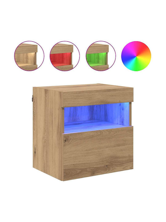 Wooden Brown Bedside Table 40x30x40cm