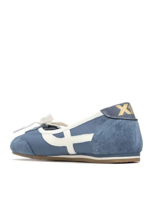 Damen Ballerinas in Hellblau Farbe