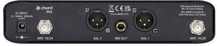 Chord XU2-B Wireless Headset Microphone Set