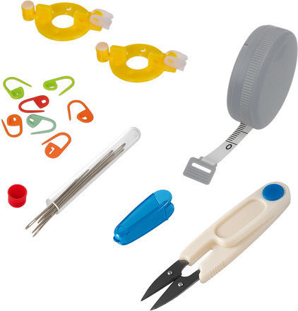 Set De Croșetat 58 Piese Zola 21 Croșete Mărimi 0.6 6 Mm 5 Bile De Ață Riglă De Croitor Foarfece Ace Diverse Geantă De Depozitare