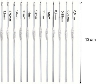 Set De Croșetat 58 Piese Zola 21 Croșete Mărimi 0.6 6 Mm 5 Bile De Ață Riglă De Croitor Foarfece Ace Diverse Geantă De Depozitare