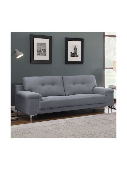 Dreisitzer Sofa Blau-Ghi 211x89x85cm E965,31