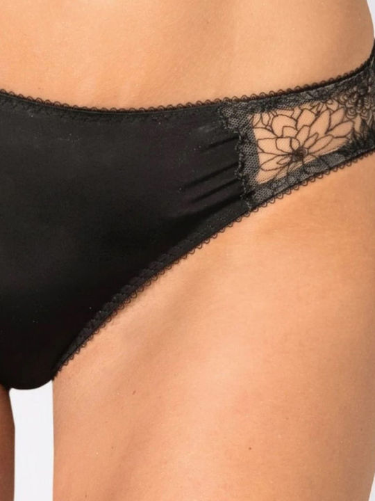 Women's Slip 2Pack with Lace Black