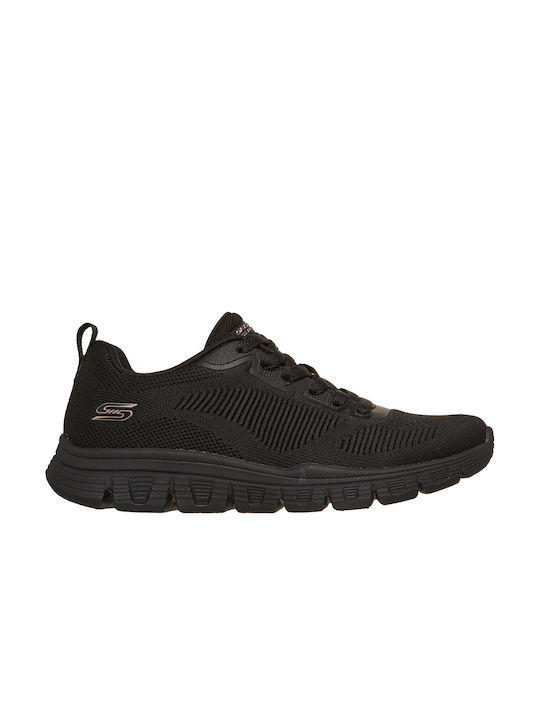 Skechers 117700/bbk Damen Lauf Schwarze Sportschuhe Skechers 117700/bbk Damen Lauf Schwarze Sportschuhe