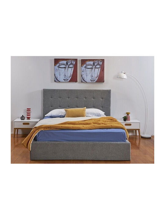 Bedroom Furniture Set White with Mattress 160x200cm