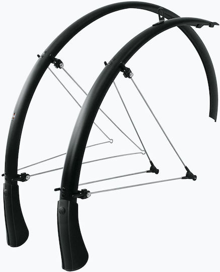 Sks Bluemels Fahrrad-Schutzbleche Schwarz Matt Größe 28" 35 Mm