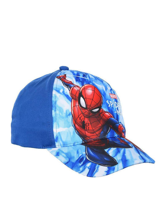 Superheroes Kids' Jockey Fabric Hat Spider-man Marvel Blue