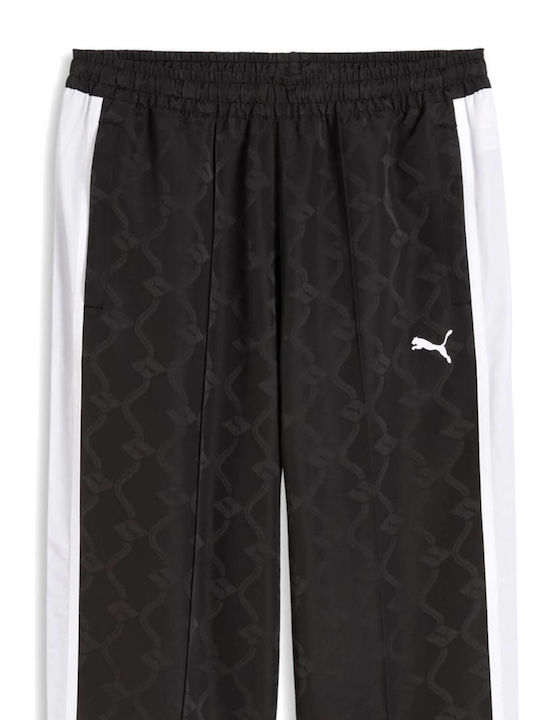 PUMA Pants Pants Παντελόνι Φόρμας Black