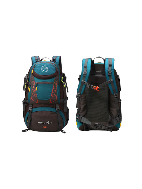 Maui & Sons Bergsteigerrucksack 50Es Grün