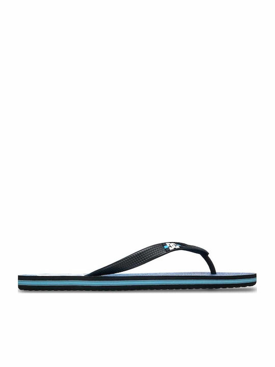 Spray Graffik Slapi Bărbați Flip Flops Albaștri