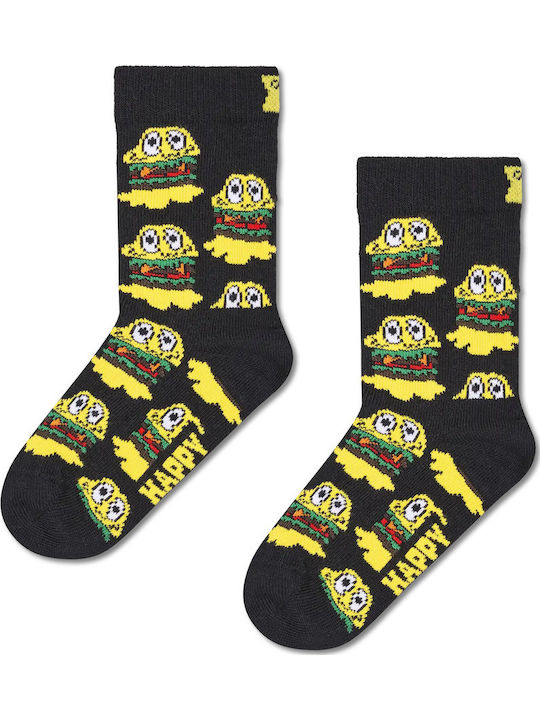 Happy Socks Kids' Socks Happy Socks Black/Red 2 Pair