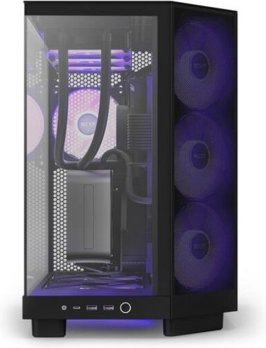 Vengeance Epic-V57 NZXT Edition Gaming Desktop PC (Ryzen 7-8700F/32GB DDR5/1TB SSD/GeForce RTX 5070/No OS)