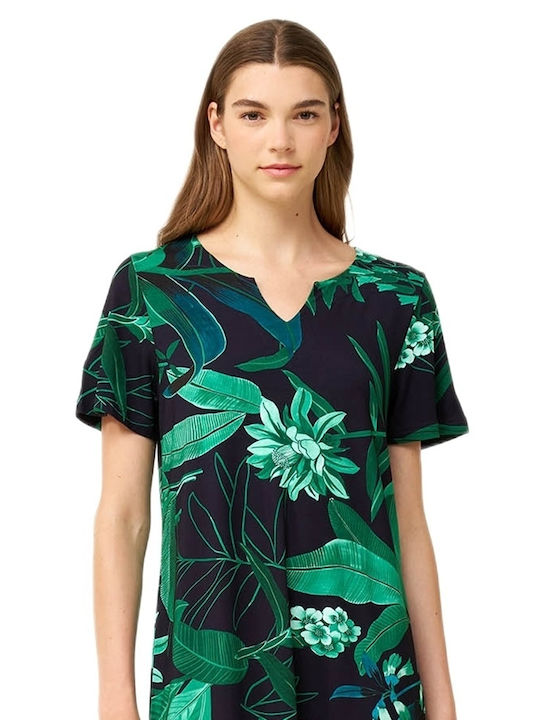 Vamp Women's Mini Black Beach Dress