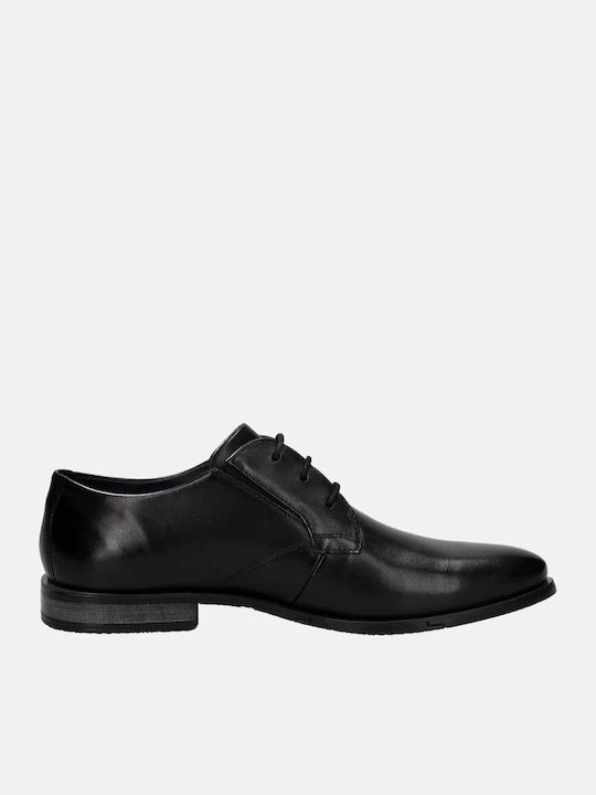 Leather Men's Black Oxfords