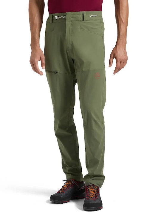 La Sportiva Men's Long Climbing Trousers Green