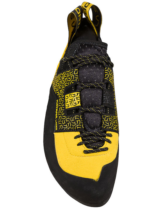 La Sportiva Katana Unisex Asymmetrical Climbing Shoes Yellow
