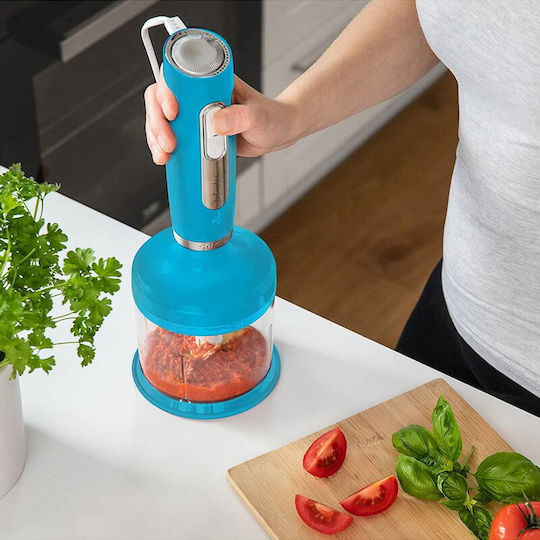 Sencor Handmixer mit Inox-Stab 800W Blau